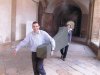 the Cristofori piano carried by Tony Chinnery and Michael Latcham, during the international conference Matiére et Musique in Cluny in 1999