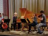 during the rehearsal for the concert with Martin Gester and