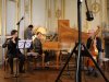 Aline Zylberajch, Aurélien Delage and Etienne Mangot during the video recordings on the 6th April 2021 in the Hôtel de Noailles near Paris