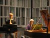 Jan van Hoecke and Jovanka Marville during the recording in the Concertgebouw in Bruges from  7th to 10th September 2015 