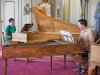 Menno van Delft (Tangentenflügel) and Artem Belogurov (Silbermann piano) during the rehearsal for the concert in the Fundatie Van Renswoude on the 26th August 2022 in Utrecht (Festival Oudemuziek)