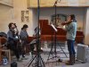 During the recording with Francesca Venturi and ll quadro animato  in Rosbach near Frankfurt from 29th October to 1st November 2018