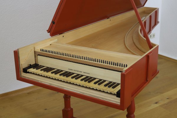 The Cristofori piano for the Museum of historic pianos in Ala (Trento, Italy) in fall 2023