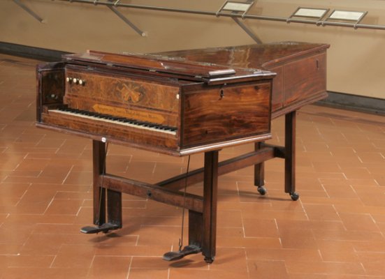 Gesamtansicht des Cembalos Culliford (Longman & Broderip) 1785