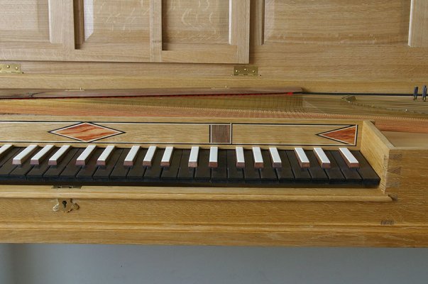 detail of the keyboard