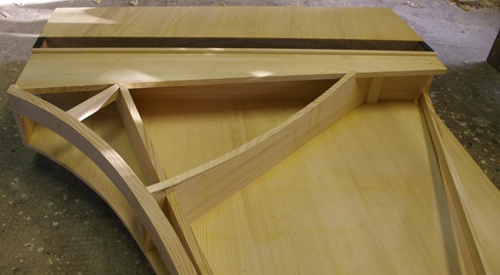 Detail der Innenkonstruktion